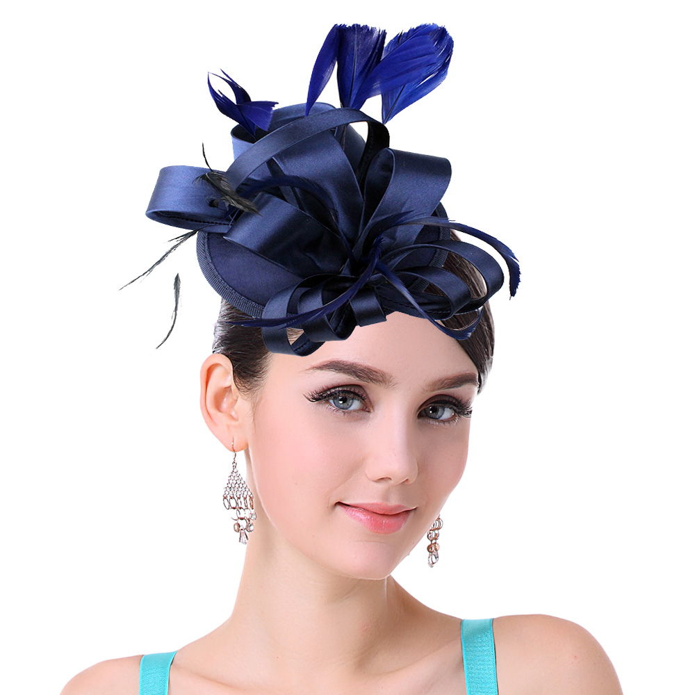 Women'S Fashion Kentucky Derby - Sombrero fascinador con Clip para mujer,