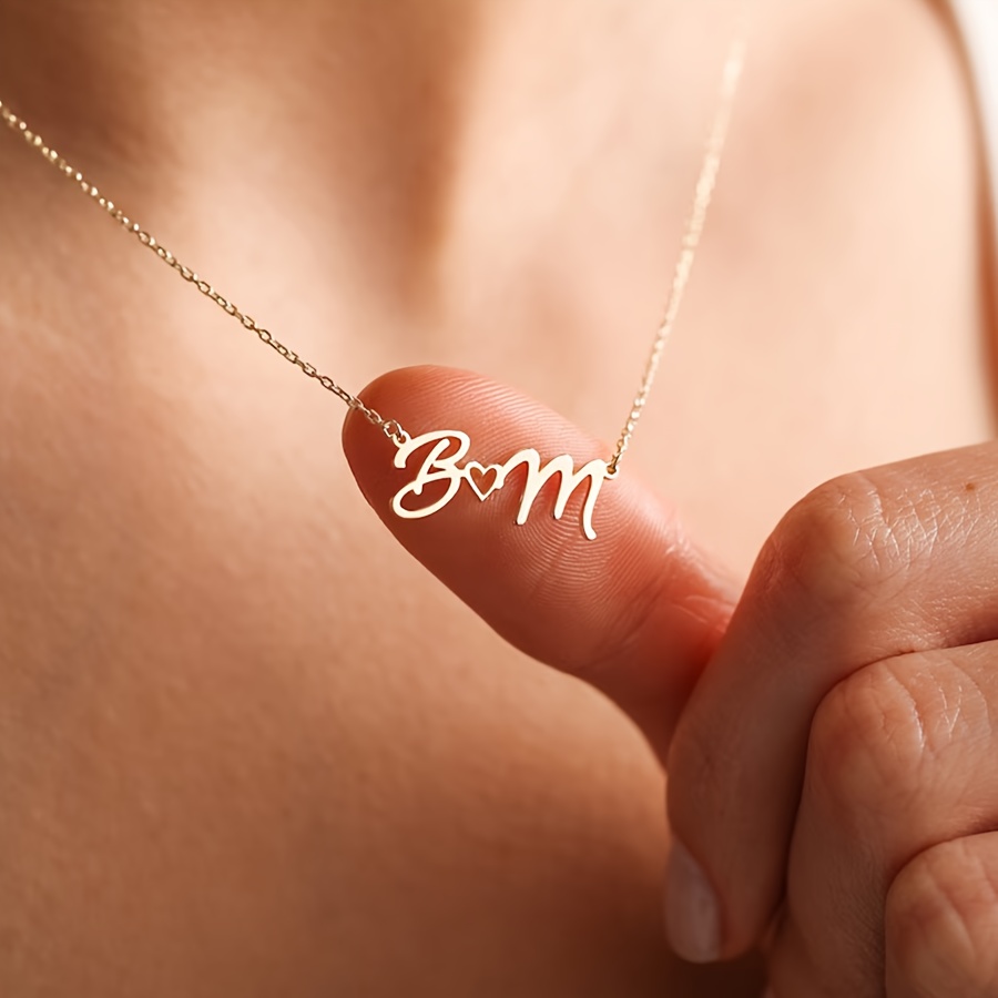Women Fashion Names - Collares con nombre personalizado para mujer,