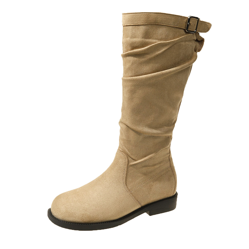 Women'S Fashion Knee High Boots - Botas altas de moda para mujer,