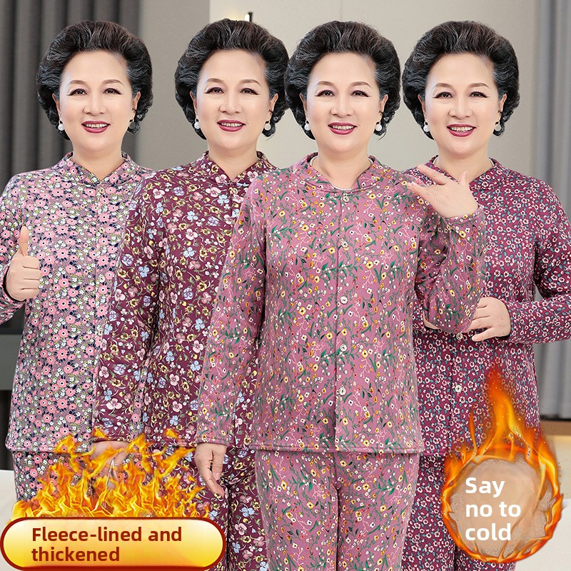 Women Fashion Over The Years - Conjunto de Ropa Interior Térmica Cálida