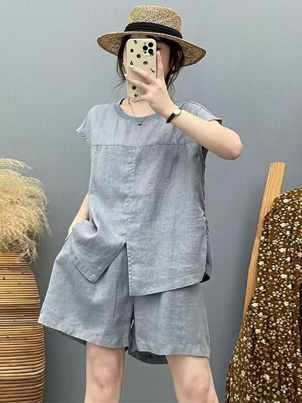 Women Fashion Over The Years - Conjunto de Lino y Algodón de