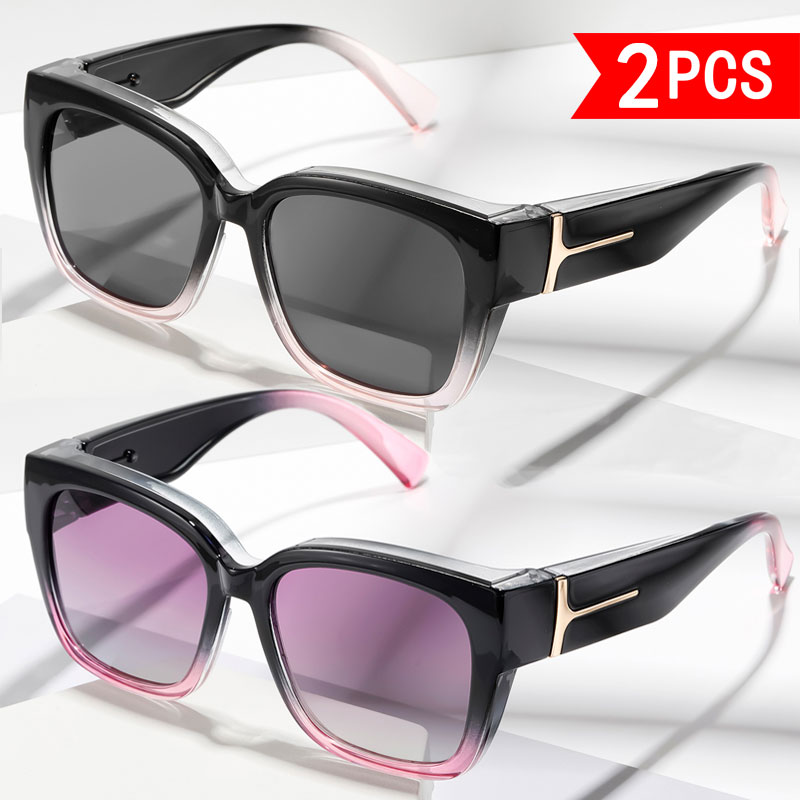 1/2 pares de gafas de moda par - Women Fashion Photoshoot reseña y precio