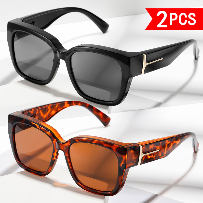 1/2 pares de gafas de moda par - Women Fashion Photoshoot reseña y precio
