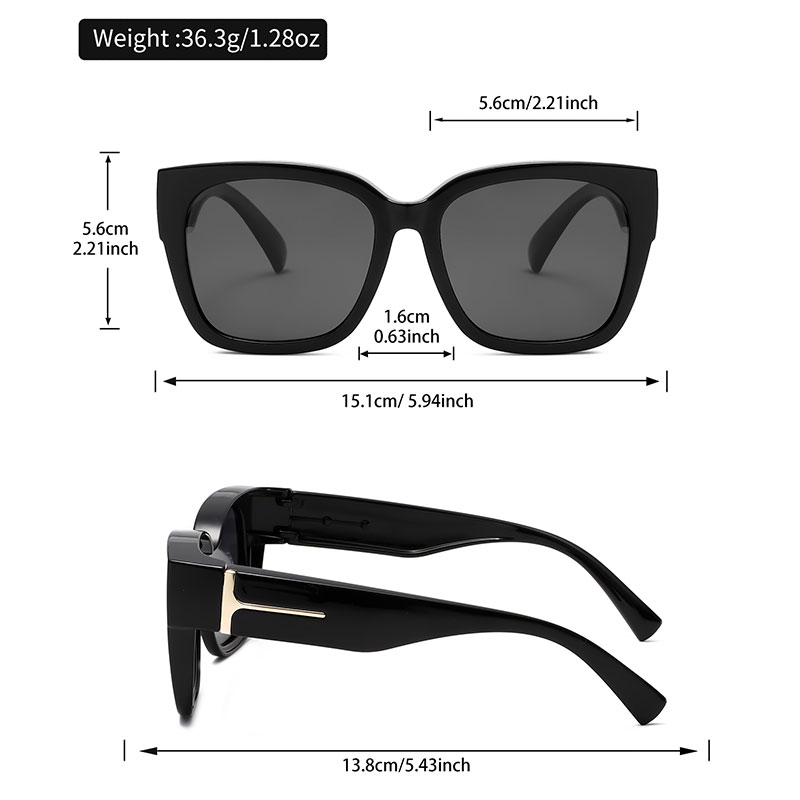 1/2 pares de gafas de moda par - Women Fashion Photoshoot reseña y precio