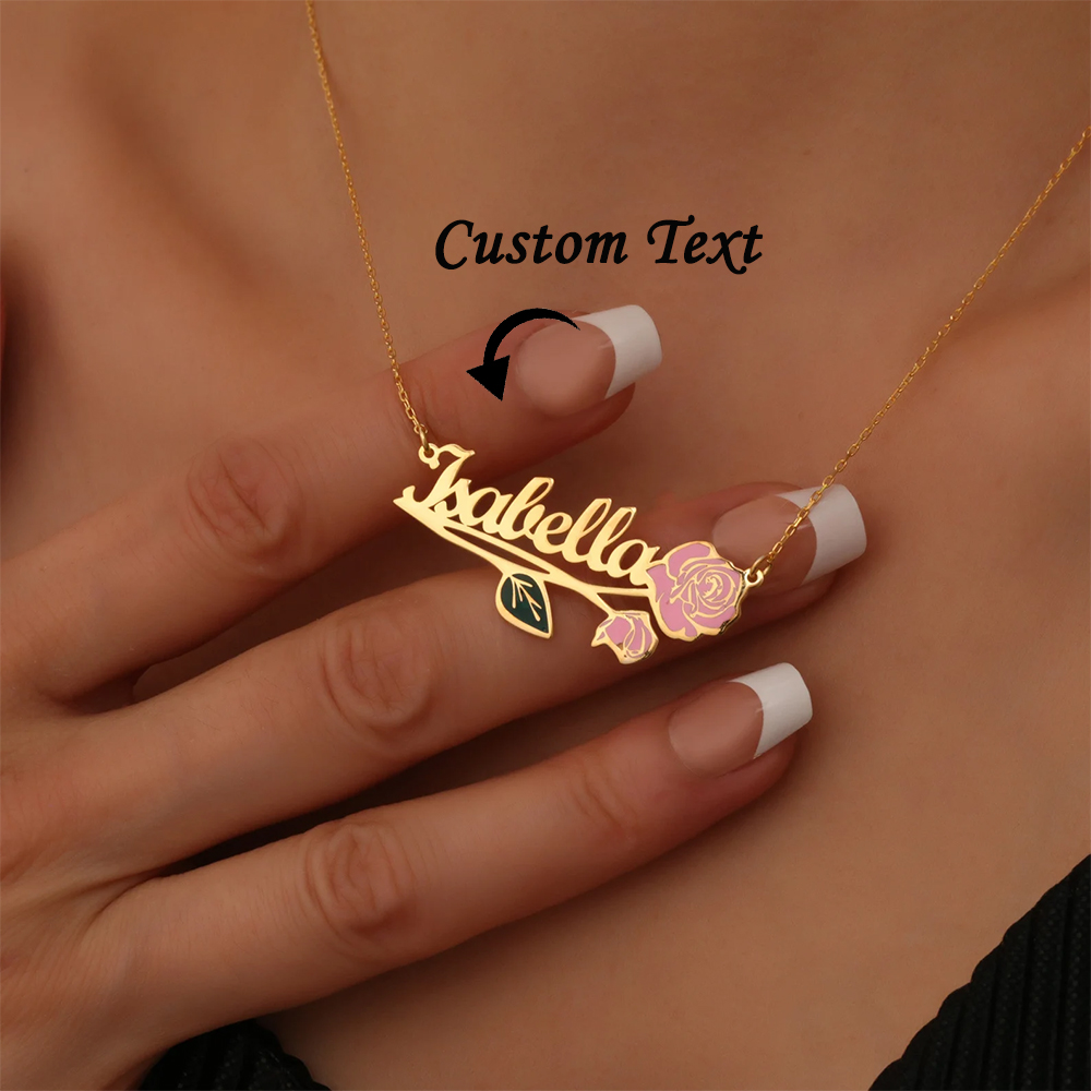 Collar personalizado con nombr - Women Fashion Names reseña y precio