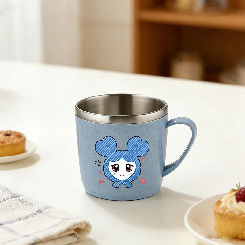 Tazas de acero inoxidable con  - Women'S Fashion Korea reseña y precio