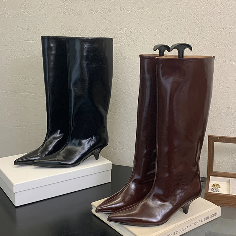 Aneikeh, moda De invierno, est - Women'S Fashion Knee High Boots reseña y precio