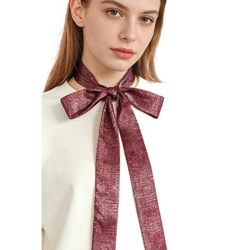 Cinta Delgada Brillante para M - Women Fashion Necktie reseña y precio