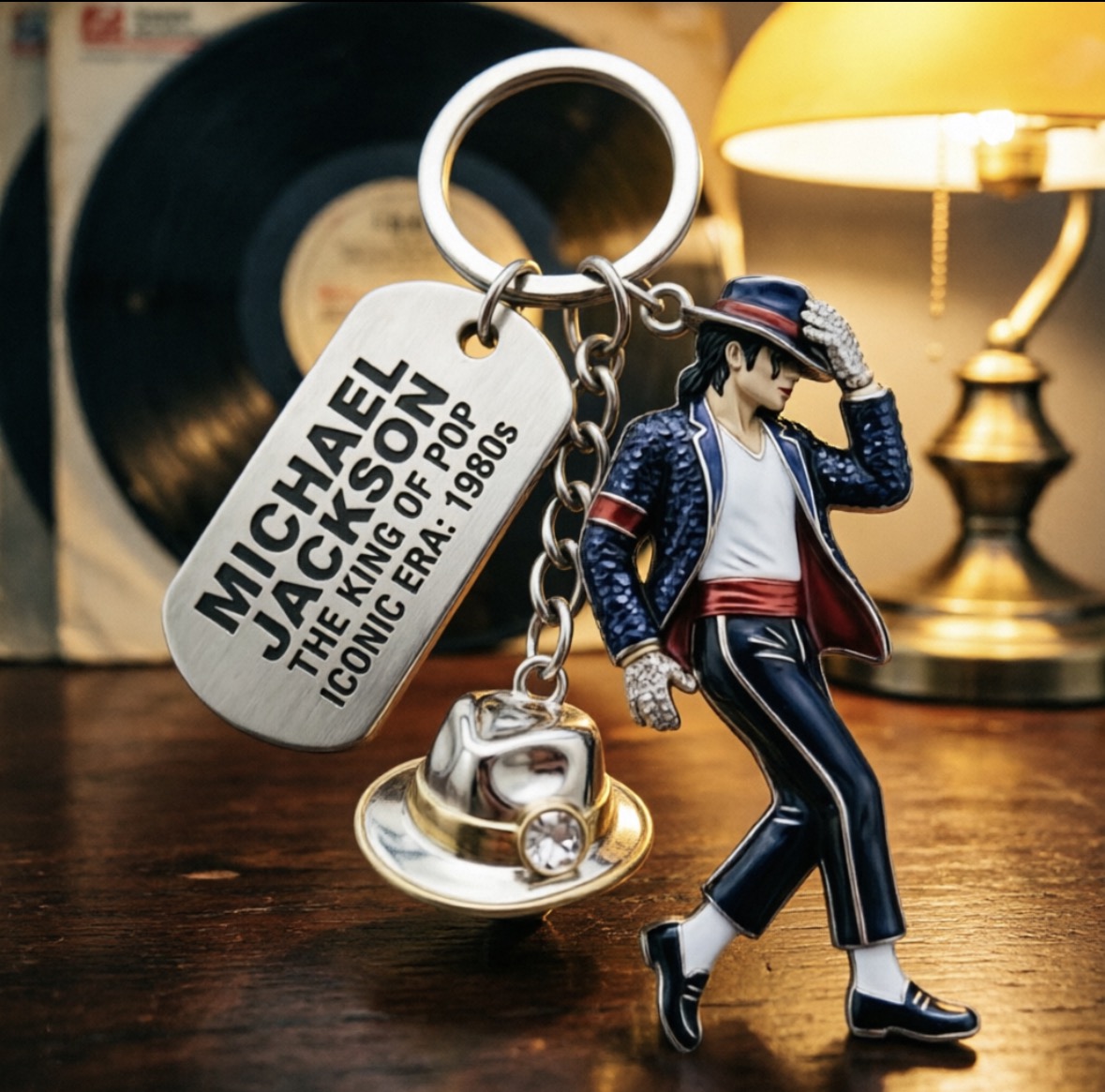 Llavero de Michael Jackson, Co - Women'S Fashion Jewellery reseña y precio