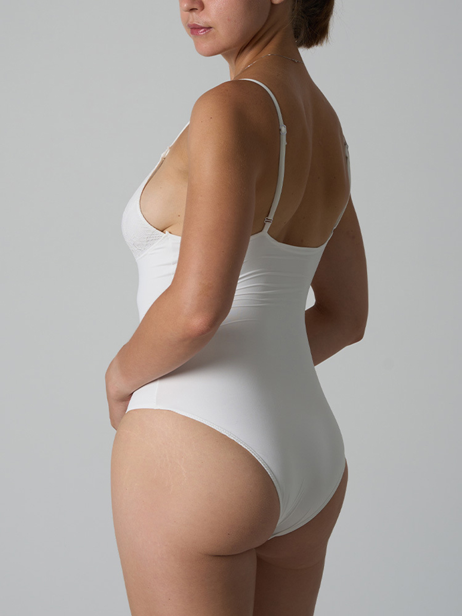 Nuevo mono de una pieza con en - Lace Trim Cami reseña y precio