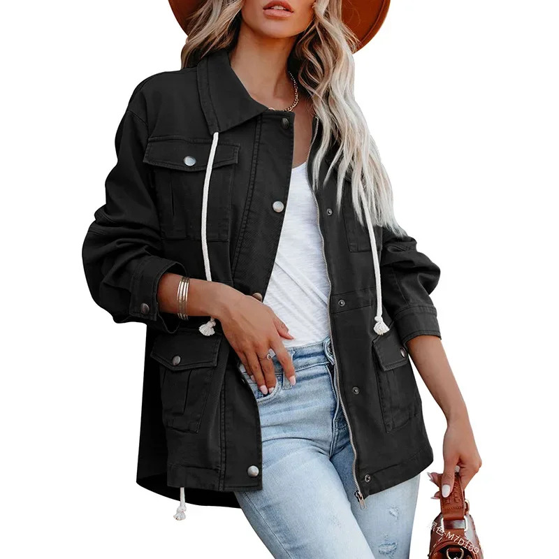 2025 chaquetas de Color sólido - Women'S Fashion Vest Tops reseña y precio