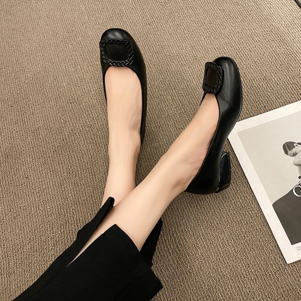 Zapatos de cuero suave con sue - Women'S Fashion Shoes reseña y precio