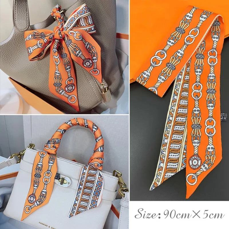 Bufanda de seda ajustada a la  - Women Fashion Necktie reseña y precio