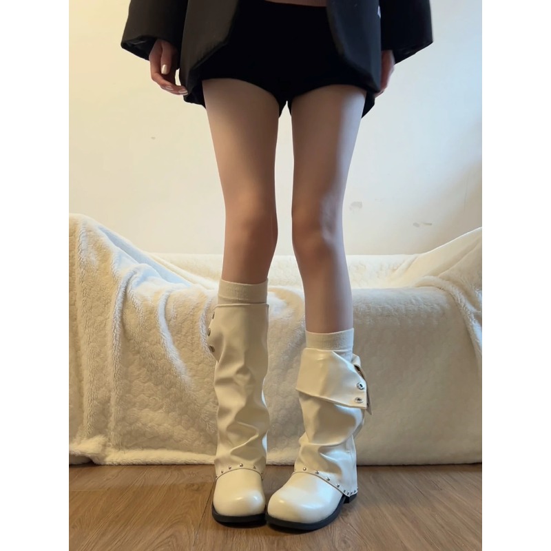 Botas altas de tubo holgado pa - Women'S Fashion Knee High Boots reseña y precio
