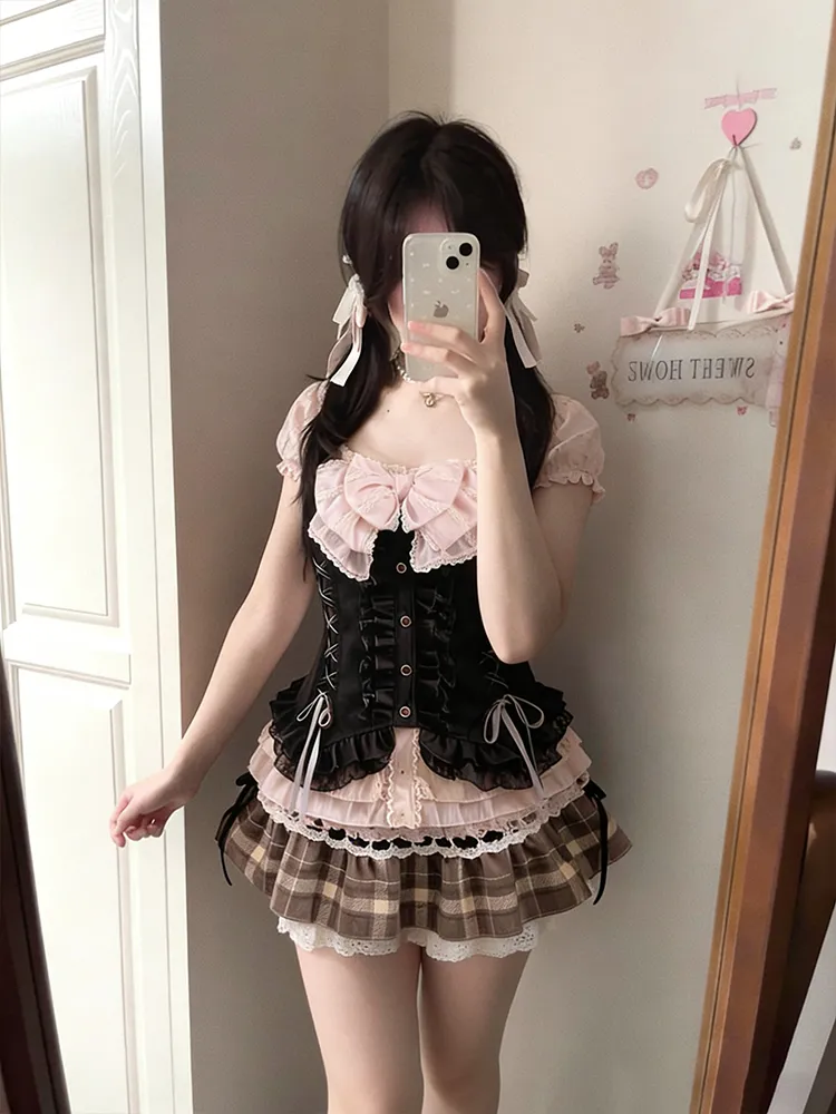 Conjunto de Tres Piezas Estilo - Lace Trim Cami reseña y precio